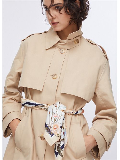 Trench woman beige LIU JO | WA6317T3508/41208